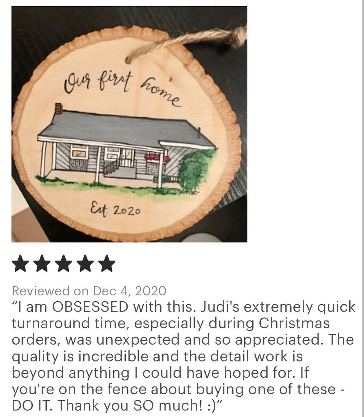 Mini Wooden Painting