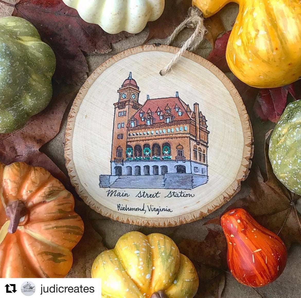 Mini Wooden Painting