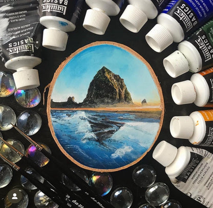 Mini Wooden Painting