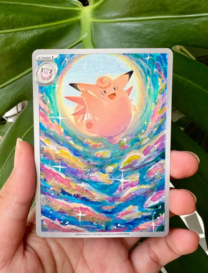 Commission for Custom Hand Painted Card