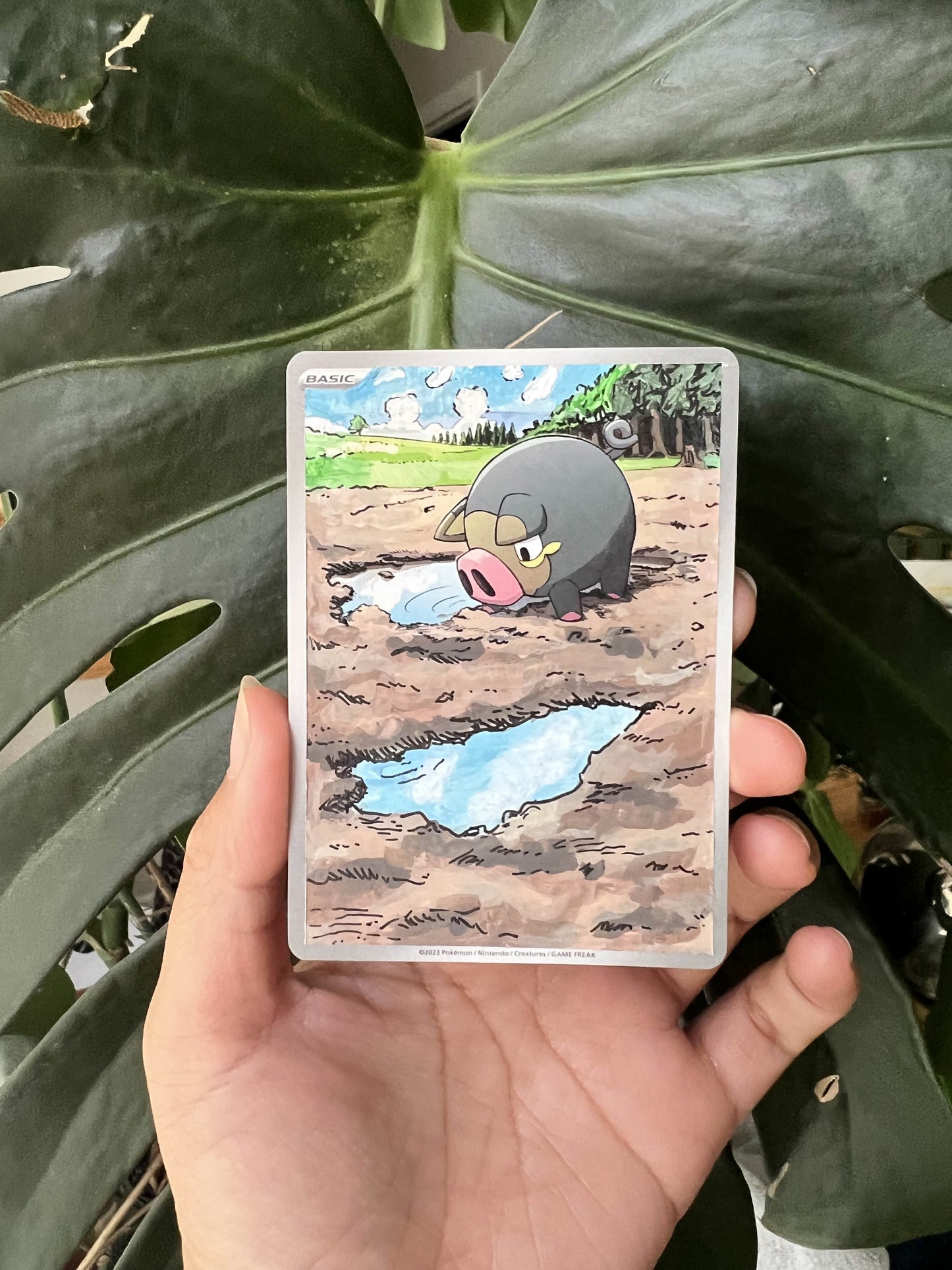 Commission for Custom Hand Painted Card