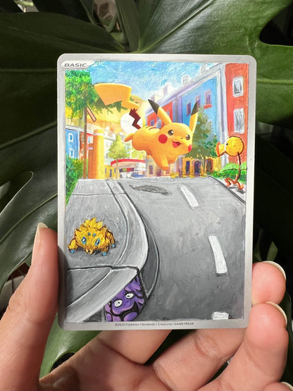 Commission for Custom Hand Painted Card