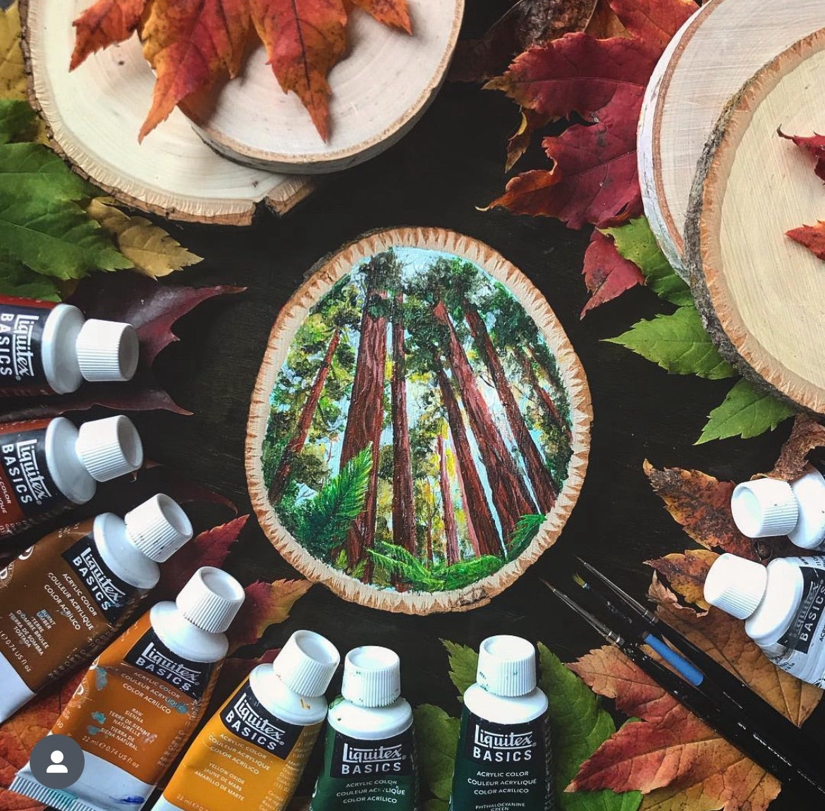 Mini Wooden Painting